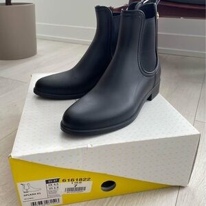 Lemon Jelly Ava Black Matte Chelsea Boot (Size 7)